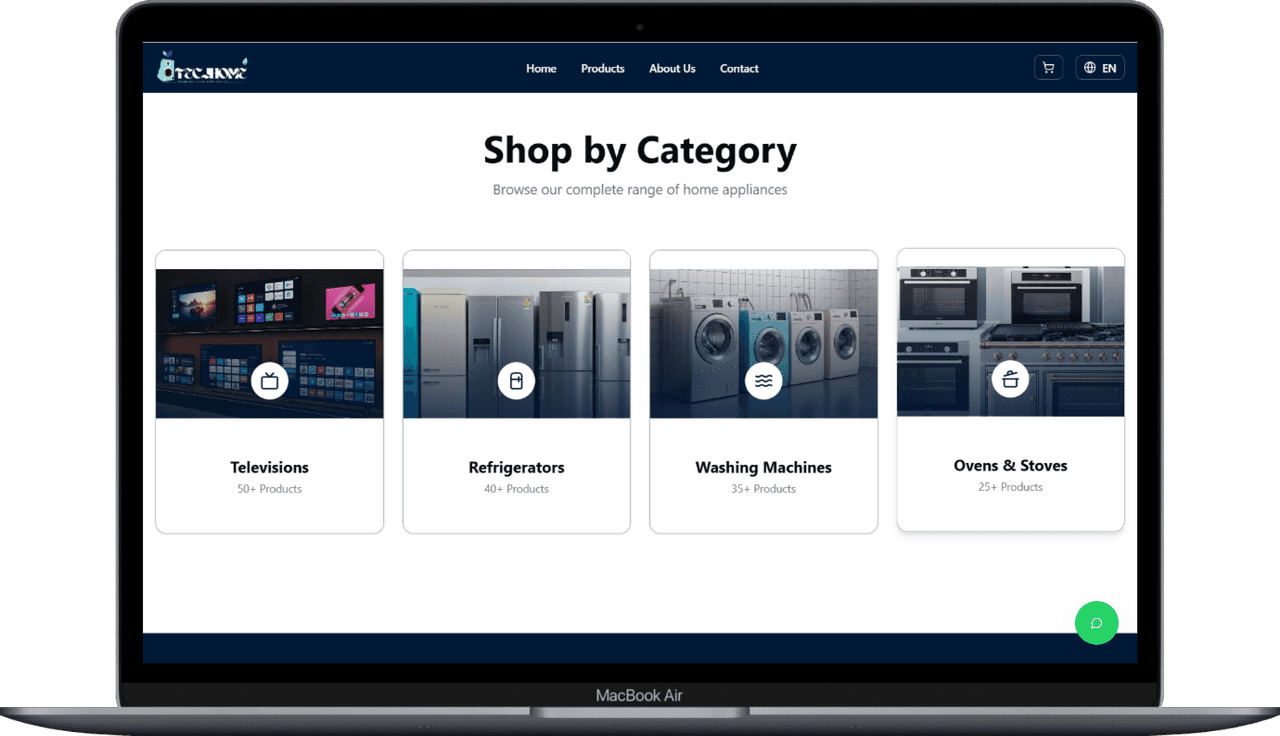 TechHome Appliances — capture